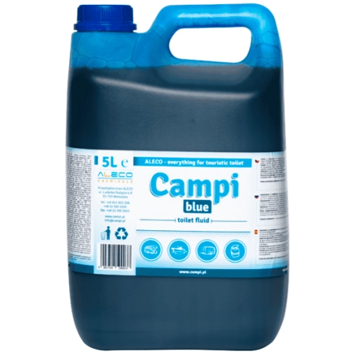 Campi Blue 5 L - Płyn do toalety turystycznej, przenośnej